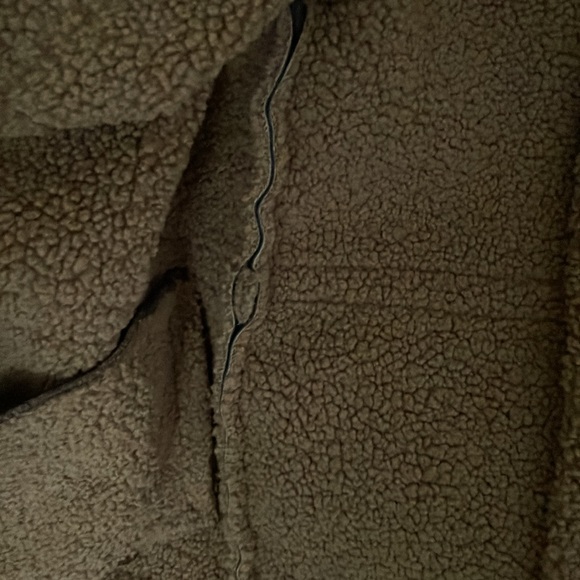 NWOT Bearpaw Sherpa Mixed Media‎ Jacket Coat - Picture 6 of 7